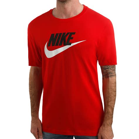 Rote Shirts für Herren von Nike 